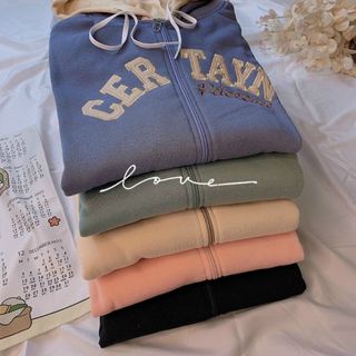 Áo khoác 2 nón dễ thương