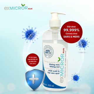 COMBO 4 CHAI EXMICROR PLUS 500ML - EXMICROR