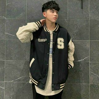 áo khoác dù bomber chữ s