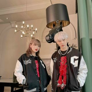 áo khoác dù bomber chữ G
