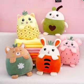 Thú bông kèm chăn