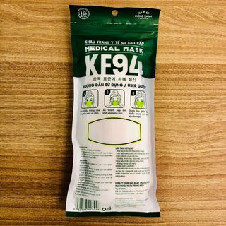 Khẩu trang KF94 Đồng Xanh Premium Mask