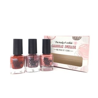 Set sơn móng 3x6ml Caribbean Sunris
