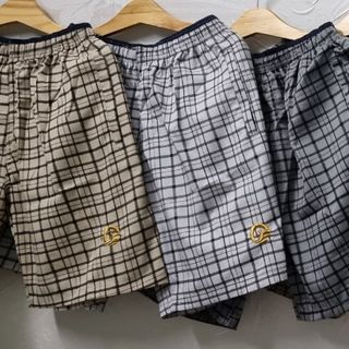 QUẦN SHORT NAM CARO LƯNG BO CHẤT LIỆU COTTON