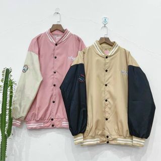Áo khoác dù bomber 2 lớp lót dù rẻ đẹp