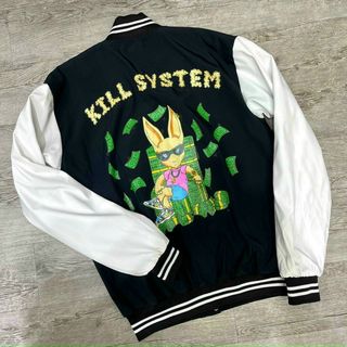 áo khoác dù bomber chữ kill system
