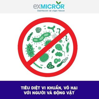 COMBO 6 CHAI EXMICROR PLUS 120ML - EXMICROR