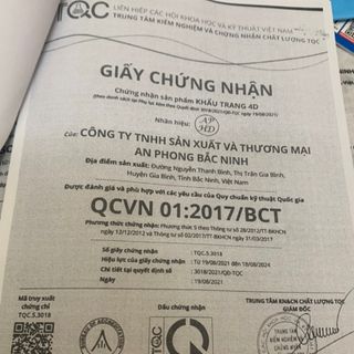 Thùng Khẩu trang 4D kf94 chính hãng An Phong HD, GB, bắc ninh