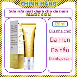 sữa rửa mặt ngừa mụn trắng da magic skin
