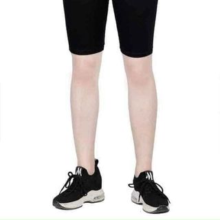 Quần Legging Đùi,Lửng Ngố loại 1 (vải dày) - màu đen