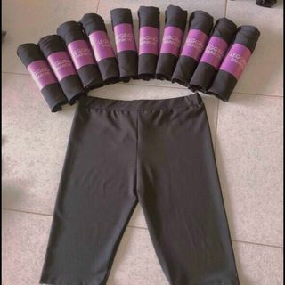 Quần Legging Đùi,Lửng Ngố loại 1 (vải dày) - màu đen