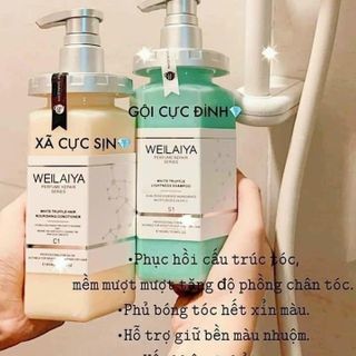 Cặp dầu gội xẢ weilaiya