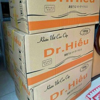 Khăn giấy ướt Dr Hiếu bịch to 165g giá sỉ