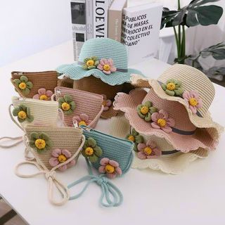 Set mũ đi biển cho bé