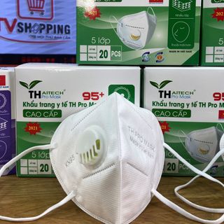 Khẩu trang y tế N95 TH Promask 5 lớp có van