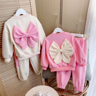 Bộ nỉ thỏ dễ thương cho bé gái