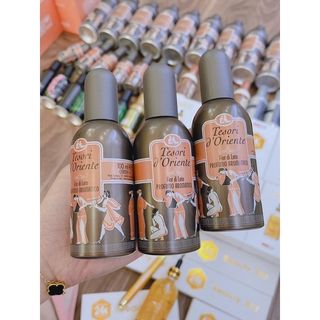 Xịt thơm body Tesori nâu hoa sen nước hoa nữ 100ml giá sỉ bán buôn , Body Mist dạng chai bỏ túi đi du lịch
