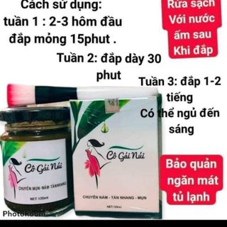 Nạ cô gái núi trị nám tàn nhang