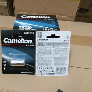 [CHÍNH HÃNG] PIN CR2 PIN CR123A CAMELION (3V ) LITHIUM , PIN MÁY ẢNH CR123 PIN 3V (VỈ 1 VIÊN)