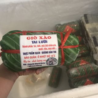 Giò xào tai lưỡi ( giò thủ xào )