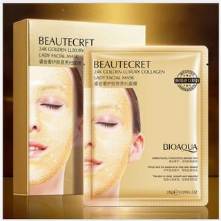 Mặt nạ thủy tinh mỹ phẩm Bioaqua chính hãng giá sỉ , Bán buôn thạch collagen Beautecret