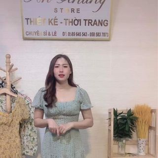 Đầm voan nhúng ngực