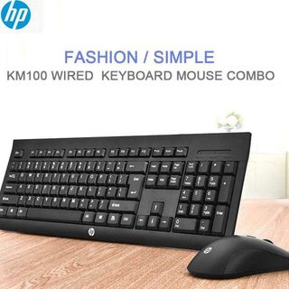 Combo Bàn phím Chuột văn phòng HP KM 100