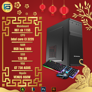 PC Core i3 3220 Chiến Game Au, LOL, Free Fire, CS:GO, FO4,...