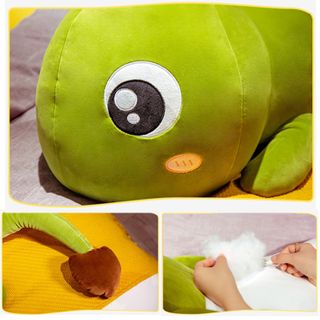 Gấu bông khủng long đuôi tim gối ôm hình thú giá tại xưởng 60cm -1m8