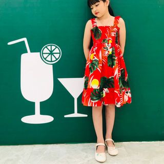 Đầm dây thun cotton