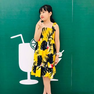Đầm dây thun cotton