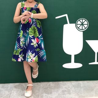 Đầm dây thun cotton