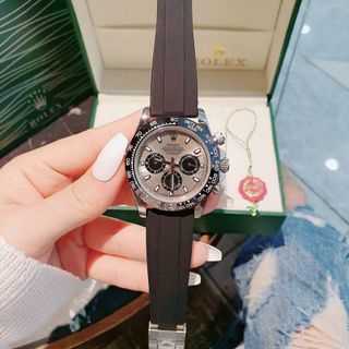 ĐỒNG HỒ ROLEXX CƠ CAO SU CAO CẤP