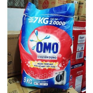 OMO BỘT GIẶT 9KG CHUYÊN DỤNG cho máy cửa trên, cửa trước, giặt tay