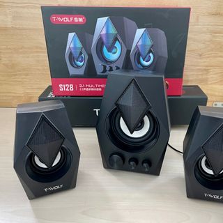 Loa vi tính 2.1 T-Wolf S128 Dùng Nguồn USB (Bảo hành 3 Tháng) SPTECH COMPUTER