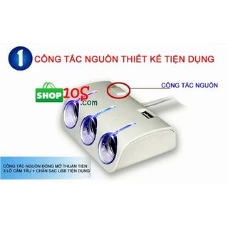 CỔNG CHIA TẨU SẠC Ô TÔ