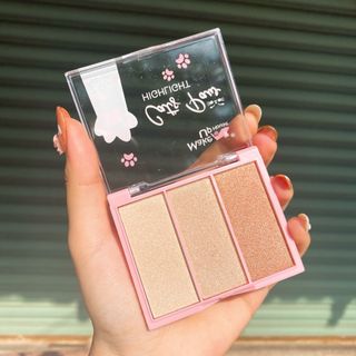 phấn bắt sáng 3 ô cat paws chân mèo