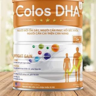 SỮA COLOS DHA WEIGHT GAIN TỪ 3 TUỔI TRỞ LÊN HỘP 900G giá sỉ
