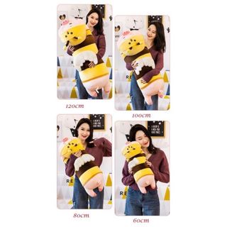 Gấu Bông Lợn Biến Hình Cosplay Gấu Bông Lợn Ong Dễ Thương Kích Thước 90cm - 1m1
