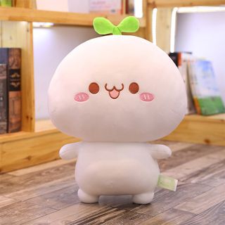 Gấu Bông Rau Mầm Thú Bông Cho Bé Siêu Mềm Mịn Siêu Cute, Mầm Cây Dễ Thương Chất Nhung Co Dãn 4 Chiều Size 35cm