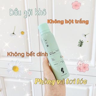 Dầu gội khô dạng xịt spes dầu gội đầu khô nữ ko bết dính phòng tóc giá sỉ