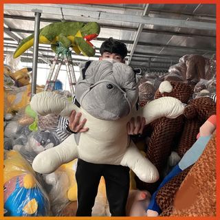 Gấu Bông Chó Ngao Mặt Nhăn Siêu Ngầu [HÀNG ĐẸP GIÁ SỈ] - Chất Đẹp, Đường May Tỉ Mỉ