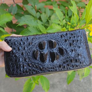 Cluth cá sấu 2 khóa