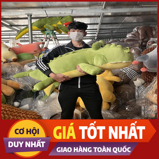 Gấu Bông Cá Sấu Xanh Sát Thủ Đầm Lầy