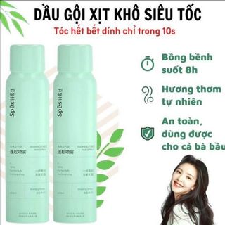 Dầu Gội Khô Siêu Tốc Làm Tóc Bồng Bềnh Hàng Nội Địa Trung Dạng Xịt