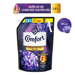 Nước Xả Vải Comfort Đậm Đặc Hương Nước Hoa Bella Thiên Nhiên 2.8L Túi giá sỉ