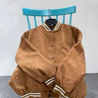 ÁO KHOÁC BOMBER NHUNG TĂM 2 LỚP