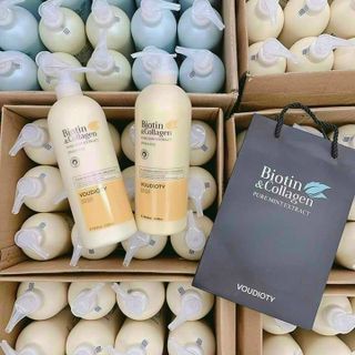 Dầu gội xả Biotin & Collagen New với dung tích 1000ml Chính hãng