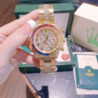 ĐỒNG HỒ ROLLEX CƠ SIÊU CẤP FULL ĐÁ