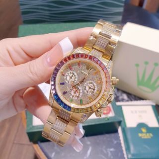 ĐỒNG HỒ ROLLEX CƠ SIÊU CẤP FULL ĐÁ